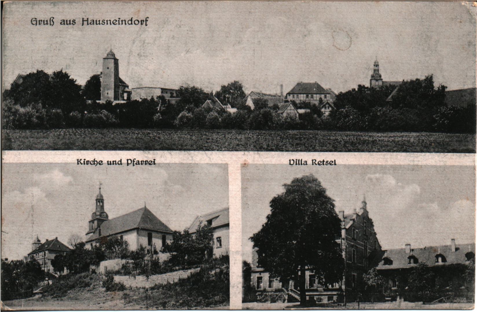 Ansichtskarte Hausneindorf, ca. 1920iger / 1930iger JAHRE